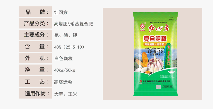 硝銨磷鉀高塔復(fù)合肥40%（25-5-10）詳情